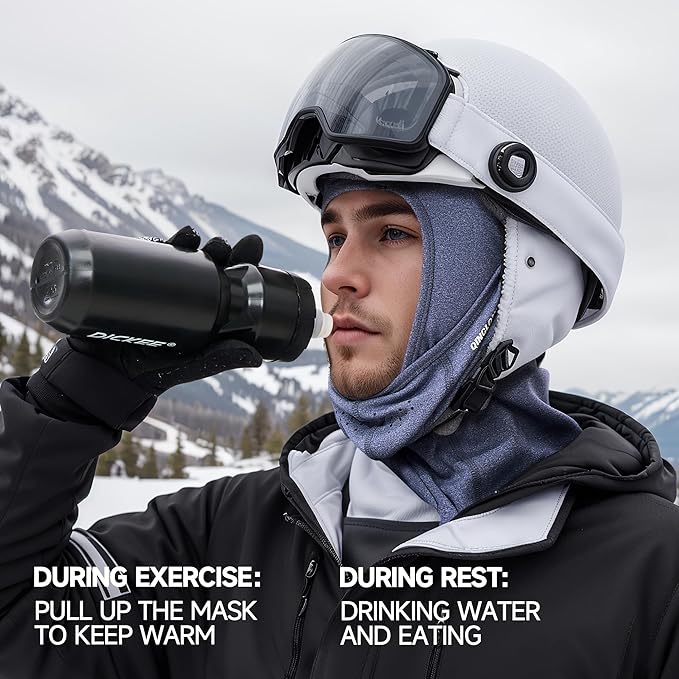 Balaclava Ski Mask Warm Full Face Cover Winter Full Face Mask for Skiing Snowboarding Outdoor Sports