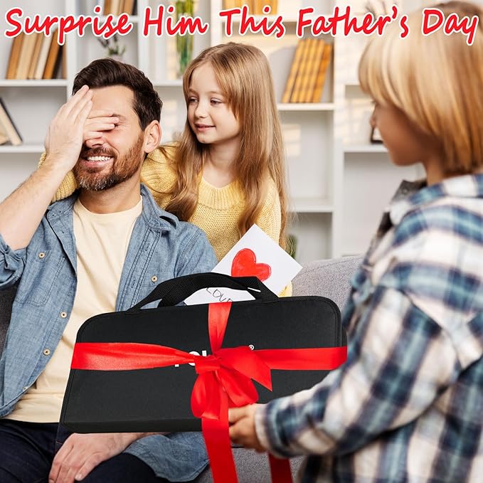 POLIGO 29 PCS BBQ Grill Accessories Stainless Steel BBQ Tools Grilling Tools Set with Storage Bag for Fathers Day Dads Birthday Presents - Camping Grill Utensils Set Ideal Grilling Gifts for Men Women