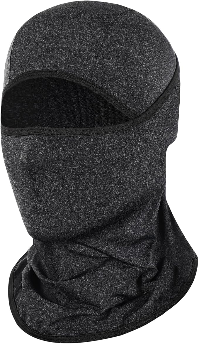 Achiou Balaclava Face Mask, Ski Mask for Men Women Football, Lightweight Sheisty, Ninja Shiesty Sun Hood UV Protector Cycling