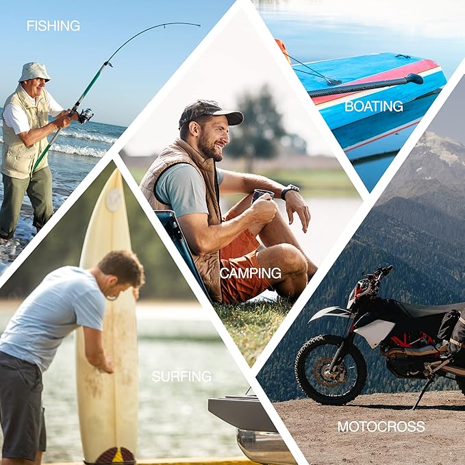 50L Waterproof Dry Duffle Bag Dry Backpack 840D TPU Heavy Duty Dry Bag,Rubber Airtight Zipper, for Kayaking,Boating,Motorcycling,Camping,Rafting,Surfing, Swimming,Fishing,Beach Vacation,Blue