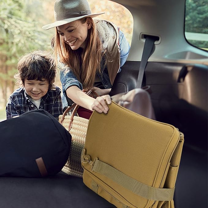 Cooler Bag 48-Can Insulated Leakproof Soft Cooler Large Collapsible Portable Travel Cooler Bags 32L for Picnic, Waterproof Soft Ice Chest for Camping, Beach, Fishing, Outdoor - 32 Quart