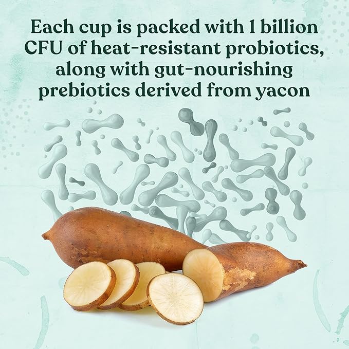 Four Sigmatic Gut Health Organic Ground Coffee | Medium Roast, Immune Boosting Probiotic Mushroom Coffee with Chaga & Turkey Tail for Gut Health & Immune Support | 12oz Bag