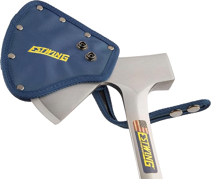 ESTWING Camper's Axe Sheath - Blue Blade Cover with E44A & E45A - NO 9