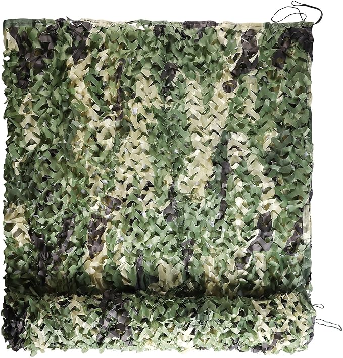 FLYEGO GEN 2 Camo Netting Camouflage Netting Hunting Blind Camo Net Camouflage Nets Military Surplus for Shooting Party Decoration Photograph Car Cover Sunshade