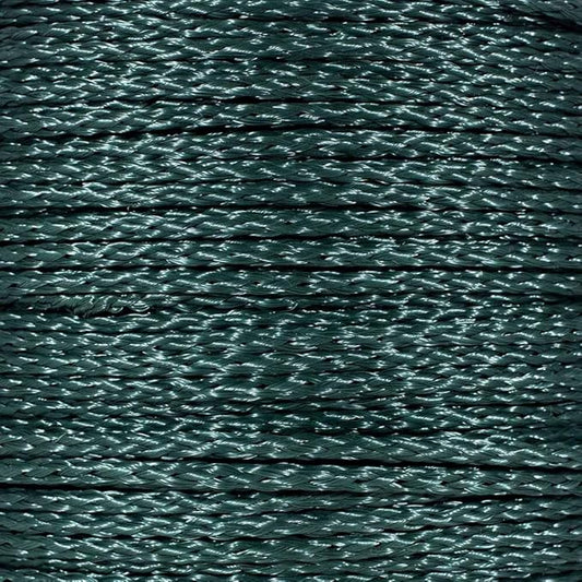Hollow Braid Polypropylene Rope (1/4 Inch, 50 Feet, Hunter Green) - Barrier Rope - Trail Marking, Crowd Control, Golf Courses