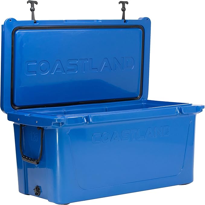 Coastland Delta Series Rotomolded Coolers, Premium Everyday Use Insulated Cooler, Ideal Portable Ice Chest Available in Multiple Capacities & Colors