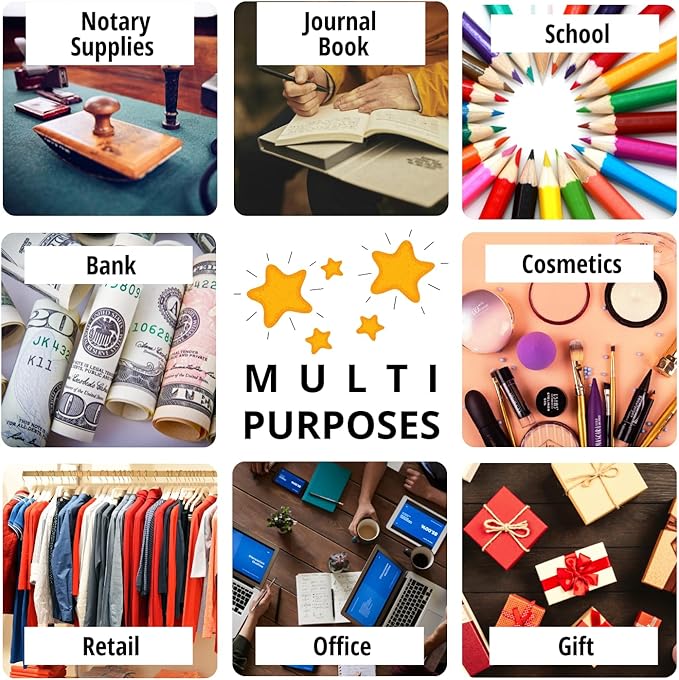 GreenZipper Notary Supplies Bag | 14x11 inch | Locking Document Case for Notary Kit, Stamp, Embosser, Ink Pad, and Valuables