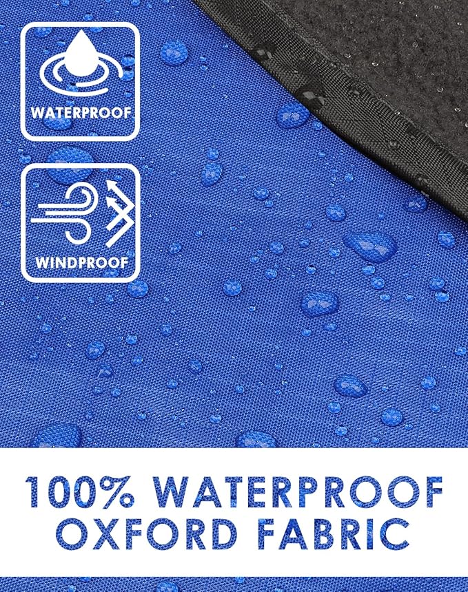 DUKUSEEK Outdoor Waterproof Stadium Blanket, XL Large (79x56) Hooded Stadium Blankets with Fleece,Portable,Warm Outside Blankets for Cold Weather, Camping, Sports, Beach, Football, Festivals…