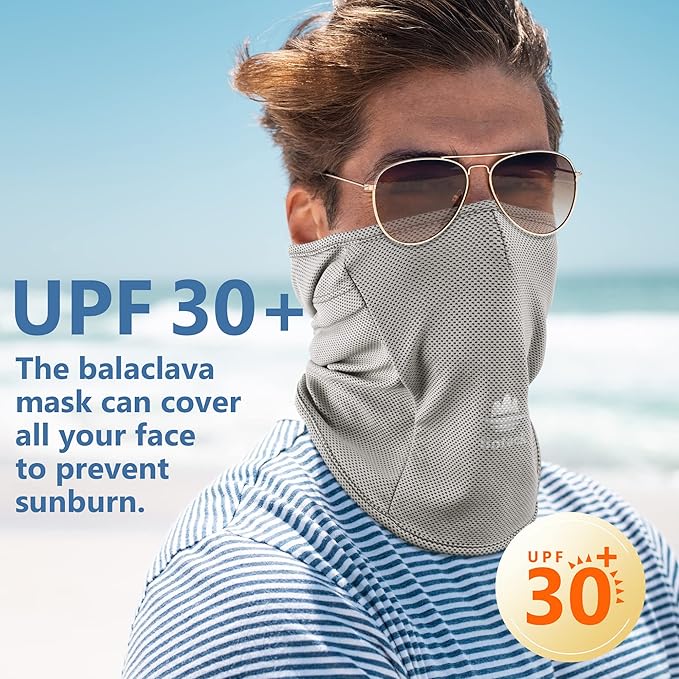Balaclava Face Mask Sun UV Protection Breathable Full Head Mask for Men Women Skiing Cycling