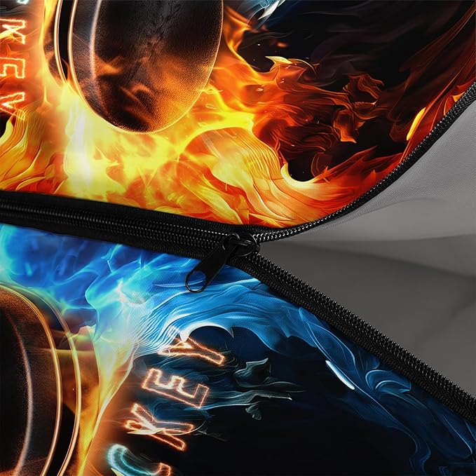 HOSIMA Dear Hunting Pattern Cold Weather Sleeping Bags for Adults,Black Light Weight Sleeping Bags for Kids Adults,WaterProof Sleeping Bags for Outdoors Hiking.