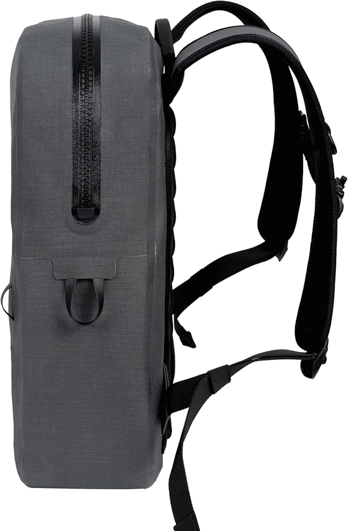 Breakwater Supply™ Waterproof IP68 Submersible Backpack with Airtight Zippers | Laptop Travel Outdoors | Fogland 25L 20L 15L