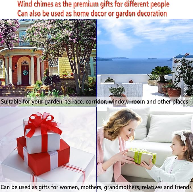 Bronze Dolphin Wind Chimes Decor, Mobile Wind Catcher, Retro Wind Bells, Blessing Wind Chime, Memorial Windchimes for Home, Balcony, Yard, Room, Xmas, Party, Indoor, Garden Decoration, Gifts for Mom