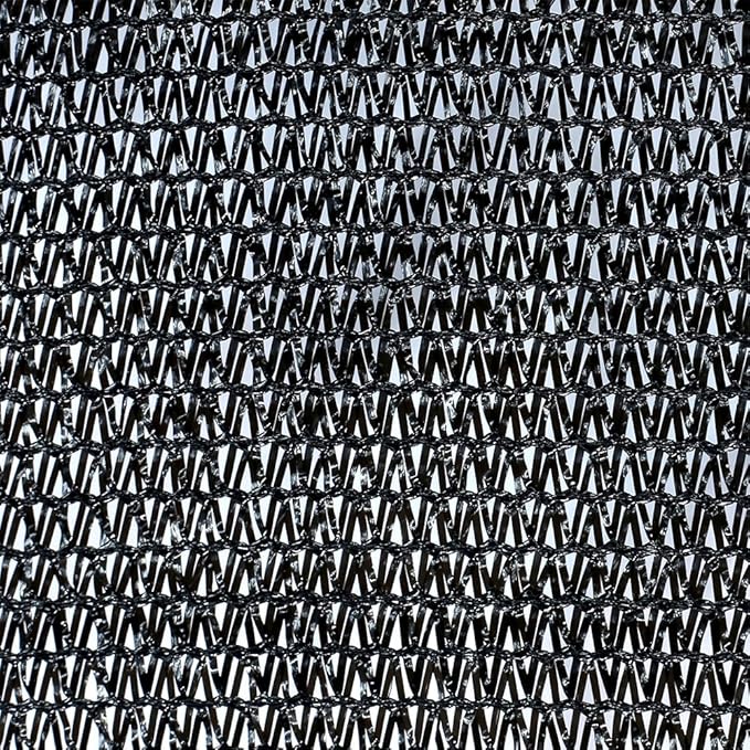 Agfabric 70% Sunblock Shade Cloth with Grommets for Garden Patio 10??X 12?? Black