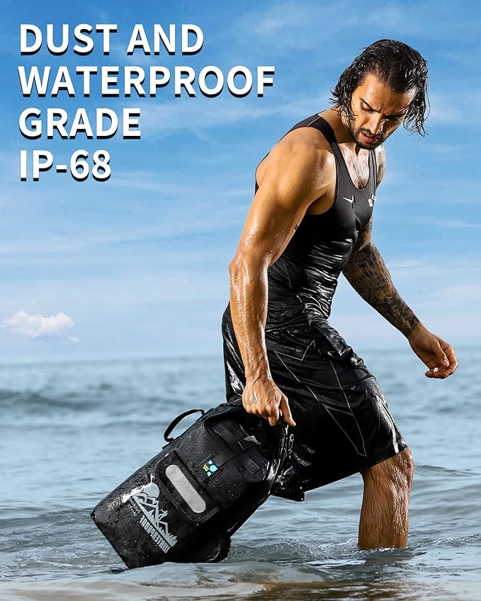 IDRYBAG Dry Bag Backpack Waterproof Floating 20L/30L/40L, Dry Bags Waterproof Backpack for Men, Dry Sack Waterproof Bag