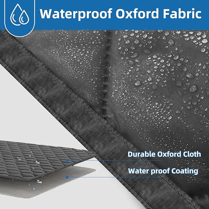 Insulated Door Curtain Fit Door 36"x82" - Magnetic Thermal Cover for Winter - Winter Door Insulation to Keep Warm Air in & Cold Air Out