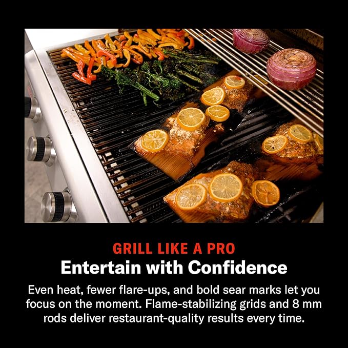 Blaze Outdoor Kitchen Grill | 25- inch Built-in Propane Gas Grill | 3 Burner Barbecue | Premium BBQ | Commercial Grade Grilling Experience | Best in Class Warranty | Prelude LBM BLZ-3LBM-LP