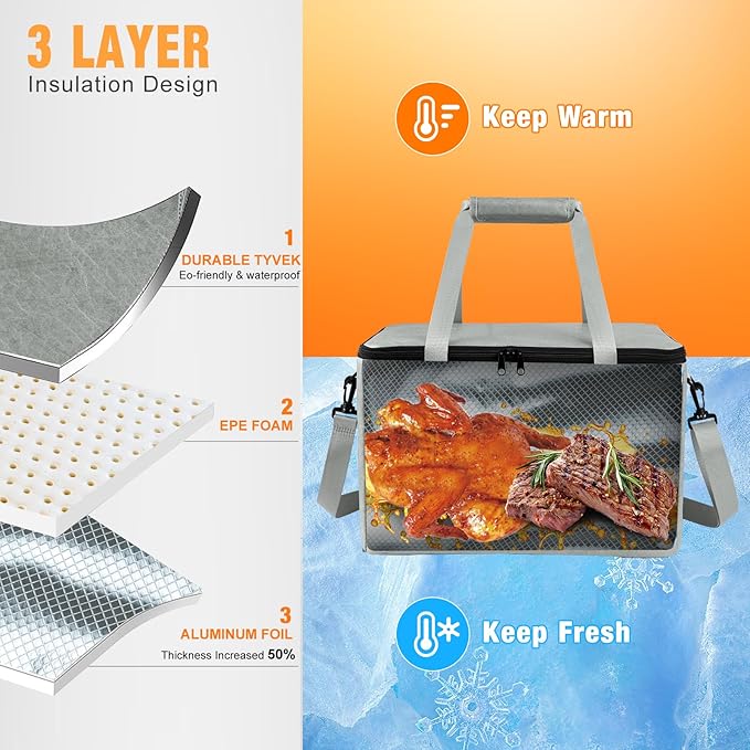 BBQ Blanket for Resting Meat,BBQ Blanket Meat Resting Bag,Reusable Smoker Grilling Meat Insulated Resting Bag for Outdoor Smoker and Grilling