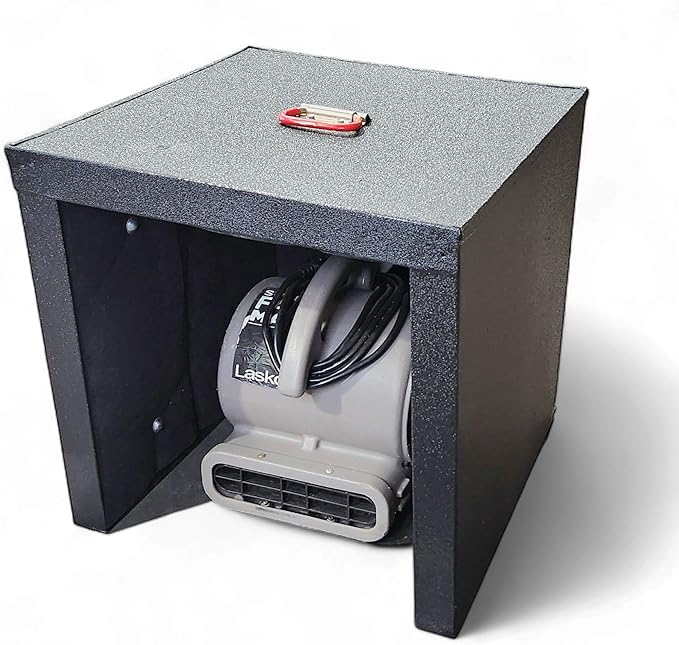 Bounce House Blower Cover, Noise Enclosure, Acoustic Box, Baffle Box - For mister systems, blower fans, electric motors and vacuum systems