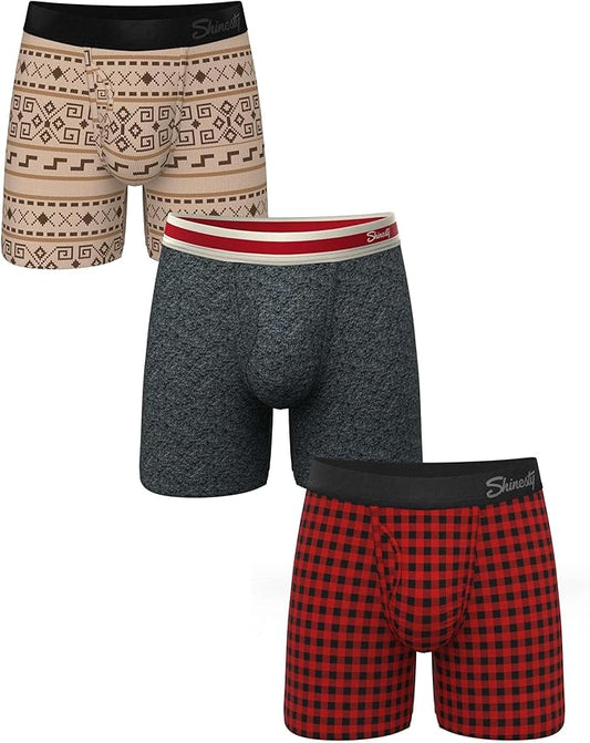 Shinesty Hammock Support Mens Boxer Briefs with Pouch