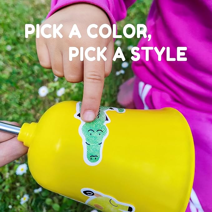 S'mores Stick Kit – 32 Inch Marshmallow Roasting Sticks with Colorful Hand Guards – 5-Pack Telescoping Campfire Skewers for Kids – Heat-Resistant Safe Set for Fire Pit, BBQ, Camping – Fun Gift Idea