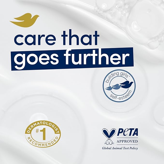 Dove Beauty Bar Soap Original 8 Count for Soft, Smooth Skin, with 1/4 Moisturizing Cream 3.75 oz