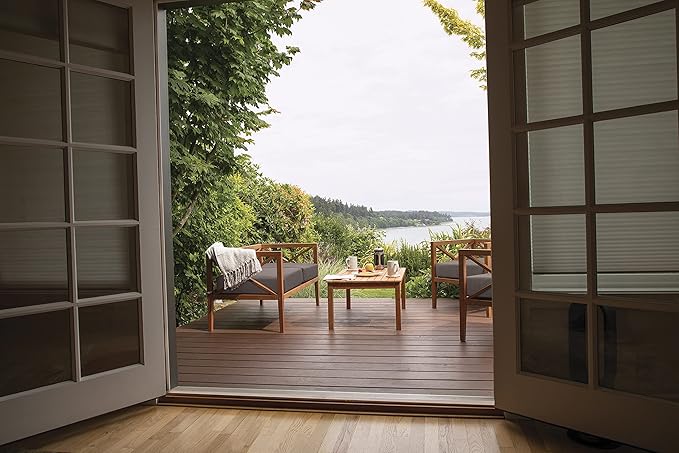 Classic Accessories Ravenna Water-Resistant 23 x 23 x 5 Inch Square Patio Seat Cushion Slip Cover & Foam, Dark Taupe, Lounge Chair Cushion