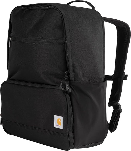 Carhartt Insulated Two Compartment Cooler, Durable Water Repellent Material W/Front Zippered Pocket for Camping, Beach & Travel