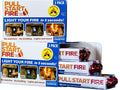 Pull Start Fire Pull String Firestarter | No Matches Required, Fire Starts in Seconds | for Campfires, Grill, Fireplace, BBQ | Lights Wet Wood, Easy to Use, Food Safe and Weather Resistant