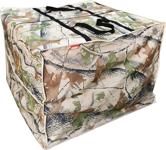 Outdoor Square Cushion/Cover Storage Bag, Protective Zippered Storage Bags with Handles, 32''L x 32''W x 24''H