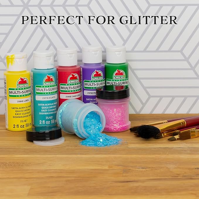 Cornucopia Brands Mini Plastic Spice Jars w/Sifters (12-Pack, Black); 2 Tablespoon Capacity (1 Fluid Ounce) Spice Bottles for Travel, Glitter, Gifts, Favors