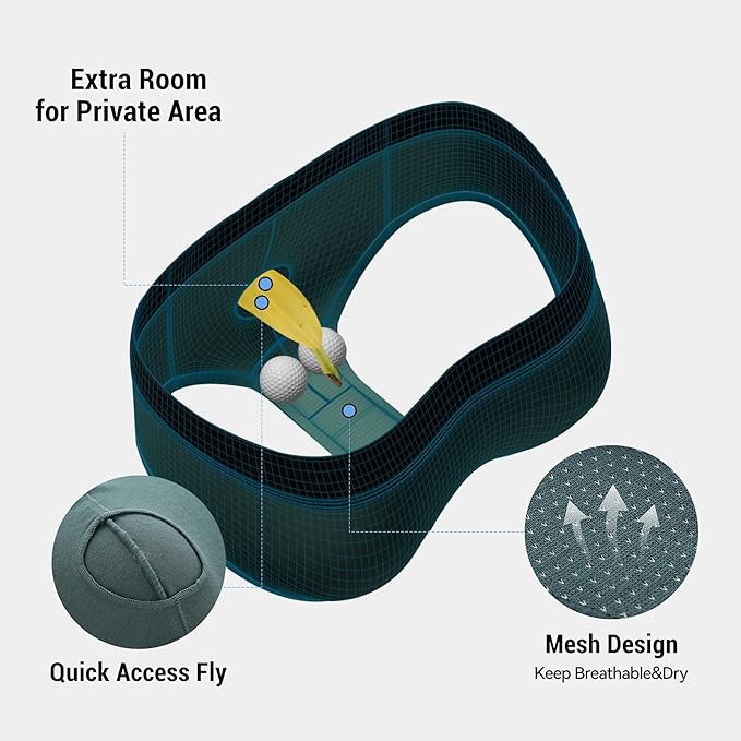 BAMBOO COOL Mens Breathable Soft Underwear Open-fly Classic Briefs, Tag-free