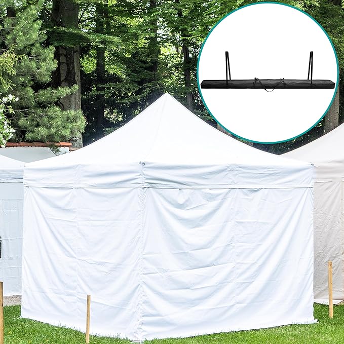 Adnee 88" L x 8" W Heavy Duty Party Tent Poles Storage Bag-600D Oxford Canopy Pole Bag with Padded Handles and Dual Zipper-Portable Long Storage Bag for Storing Event Tent Equipment Top Covers Pole