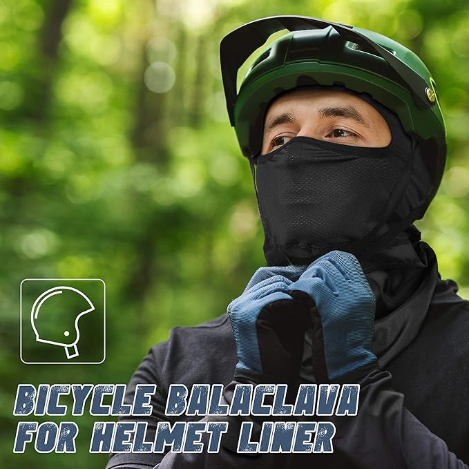 Balaclava Face Mask Sun UV Protection Breathable Full Head Mask for Men Women Skiing Cycling