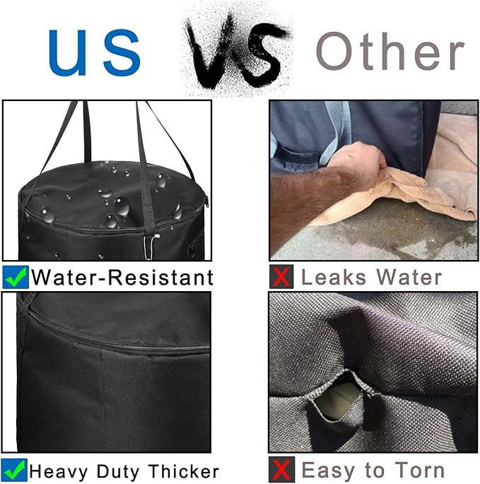 Carrying Bag for Outland Firebowl 823 Outdoor Portable Propane Fire Pit Carrying Bag for Firebowl 870 Water-Resistant 19 Inch Gas Fire Pit Carry Bag for Outland Fire Bowl 893