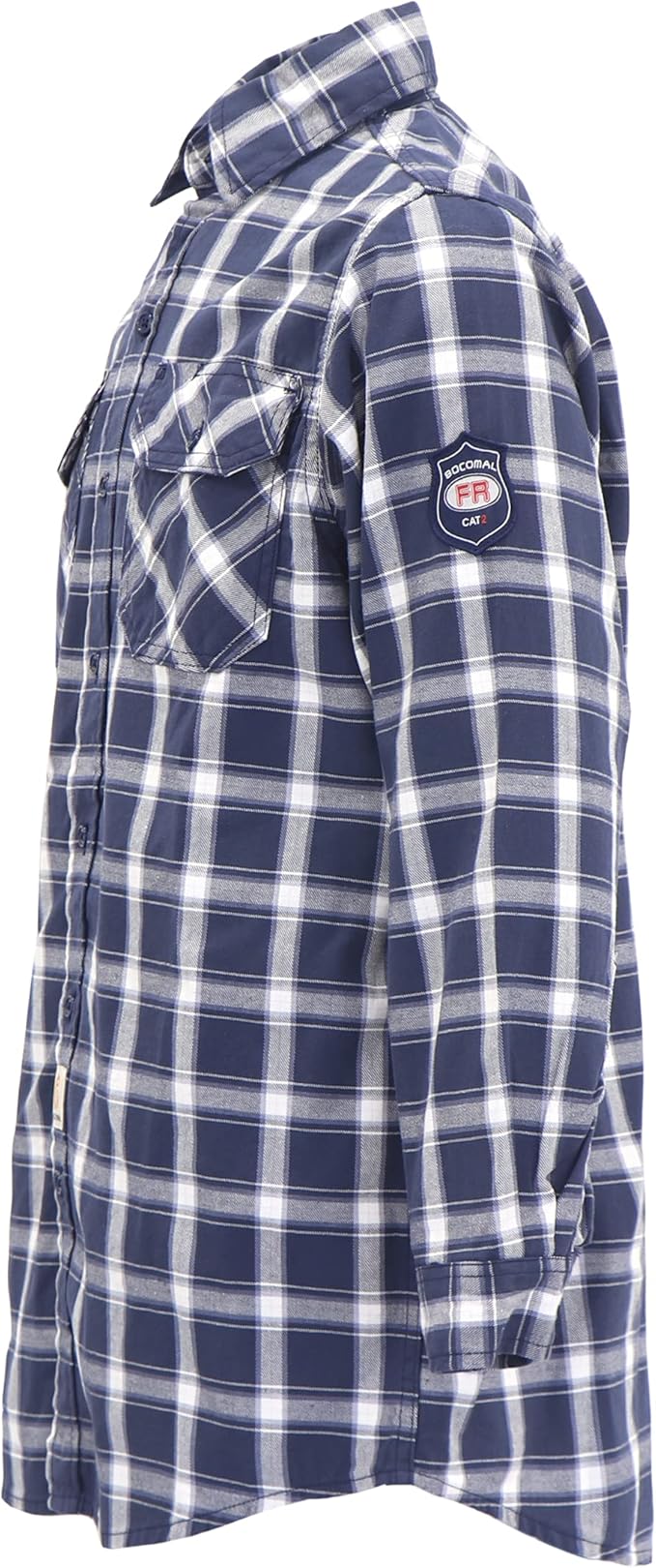 BOCOMAL FR Shirts 6.25oz Lightweight Welding Shirts Flame Resistant Men's Fire Retardant Shirt