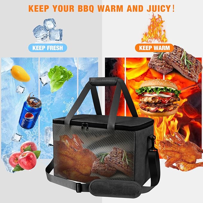 BBQ Blanket for Resting Meat,Reusable BBQ Resting Bag for Meat,Meat Brisket Resting Bag,Meat Blanket for Resting Large Barbecue Resting Blanket For Outdoor Smoker and Grilling