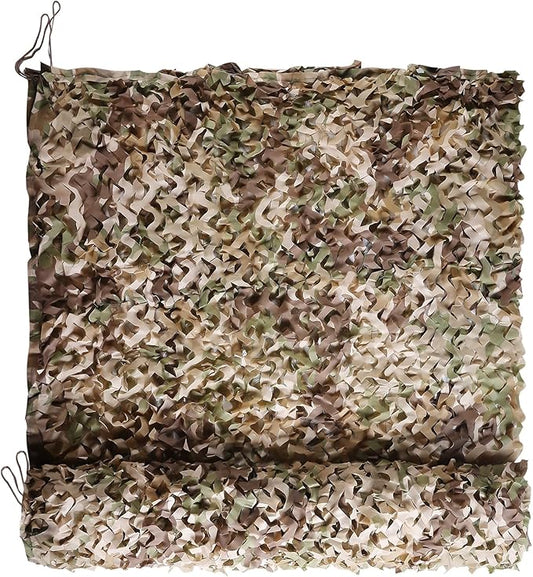 FLYEGO GEN 2 Camo Netting Camouflage Netting Hunting Blind Camo Net Camouflage Nets Military Surplus for Shooting Party Decoration Photograph Car Cover Sunshade