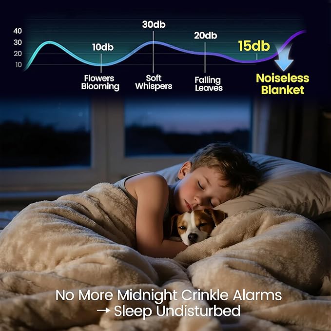 gogobunny Waterproof Bed Blanket, Reversible Sherpa Fleece Throw Blanket for Dog Puppy Cat, Furniture Cover Protects Bed Couch Sofa from Liquid Pee and Pet Fur (Beige, 90x108 inches)