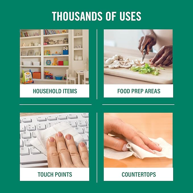 Benefect Botanical Disinfecting Wipes - (170 Wipe Count) Natural, No Residue - Antibacterial Disinfectant, Multi-Surface Cleaning and Sanitizing Wipes