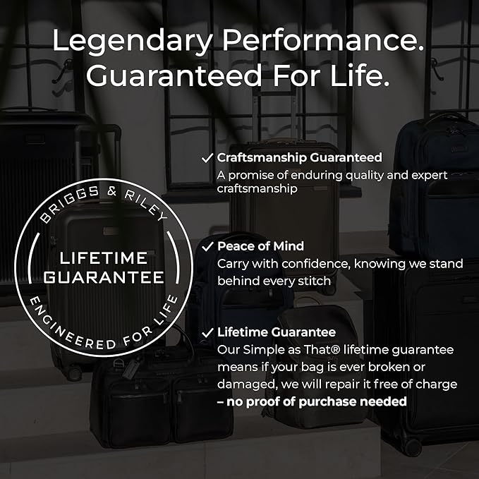 Briggs & Riley Toiletry Kit - Travel Bags for Women & Men, Organizer for Vacation, Dopp Kit for Bathroom Accessories, Makeup, & Skincare