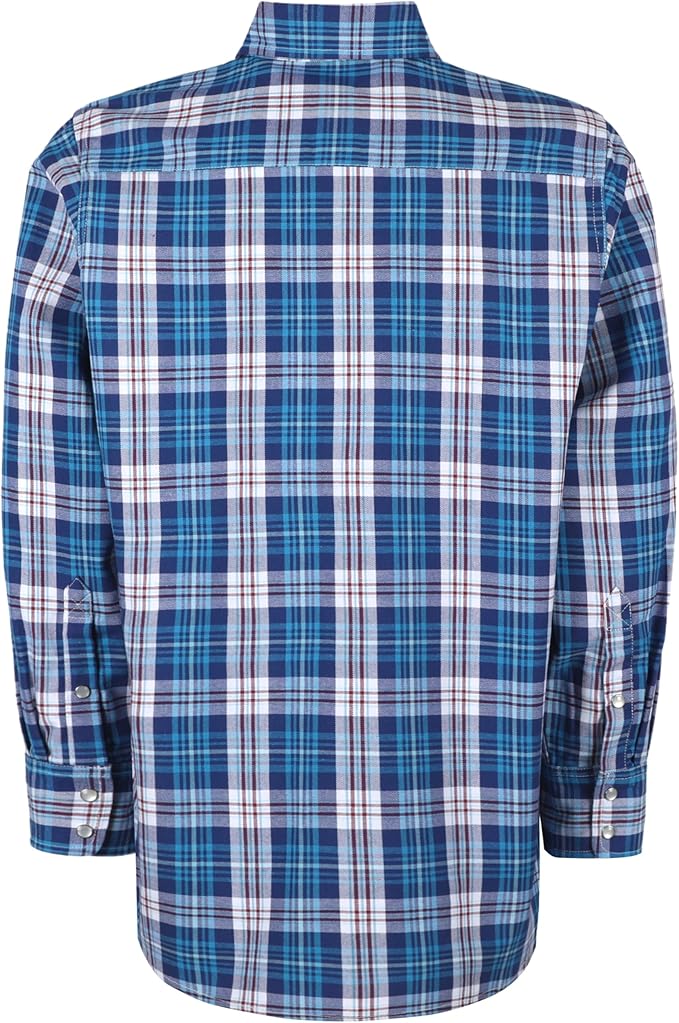 BOCOMAL FR Shirts Flame Resistant 100% C NFPA2112 7.5oz Men's Fire Retardant Welding Shirt