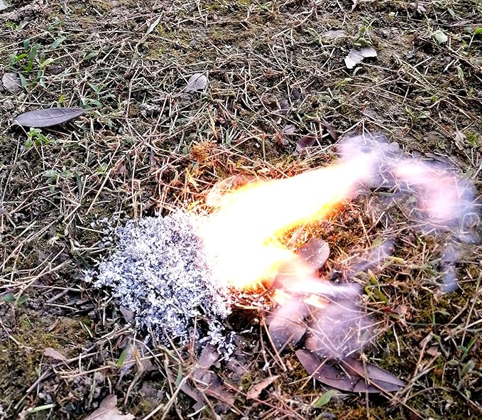 Fire Starter Kit with Magnesium Shavings and Waterproof Matches – Multiple Options with Ferro Rod and Fire Rope for Camping, Emergency, Bushcraft, Survival