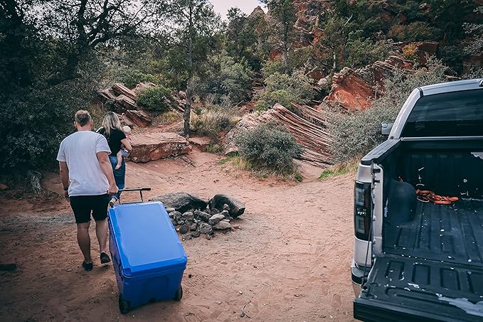 Blue Coolers Ark Series 100-110 Quarts, Roto-Molded Ice Cooler | Large Ice Chest Holds Ice up to 10 Days |