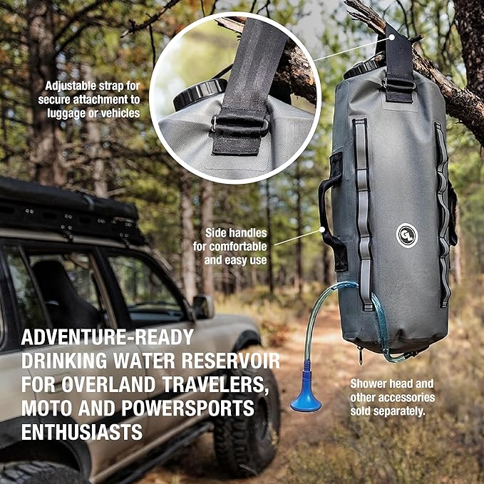 Giant Loop Cactus Canteen Water Reservoir, Foldable and Collapsible Utility Bladder for Drinking Water 1,2,3,5-Gallon (1-Gallon)