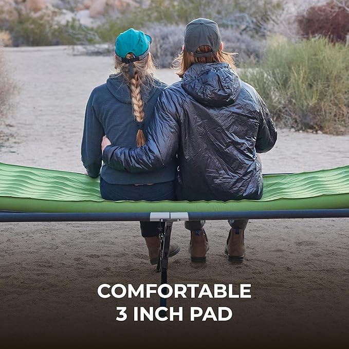 Teton Canvas Camp Pad, Sleeping Pad for Car Camping