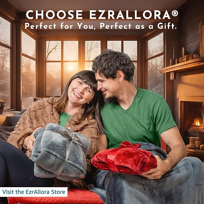 Boho Chic Wearable Blanket -No Sleeves Easy On Easy Off- Lightweight Wrap Shawl - Lap Blanket - Gifts for Her Wife and Mom (Jacquard - Burgundy)