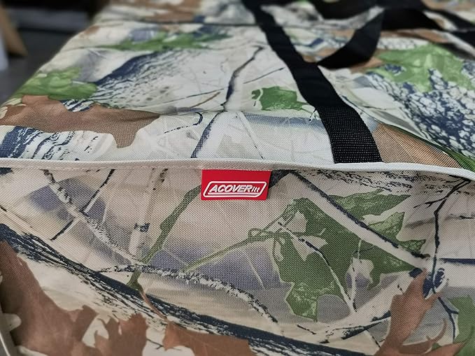 Outdoor Square Cushion/Cover Storage Bag, Protective Zippered Storage Bags with Handles, 32''L x 32''W x 24''H