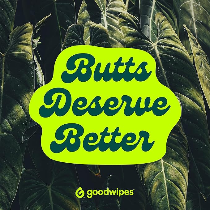 goodwipes Flushable Butt Wipes - Vitamin E & Aloe - Sewer & Septic Safe - Extra Large Adult Wet Wipes For Women & Men - Bathroom Essentials - Shea-Coco, 418 Count (8 Packs + 1 Travel)