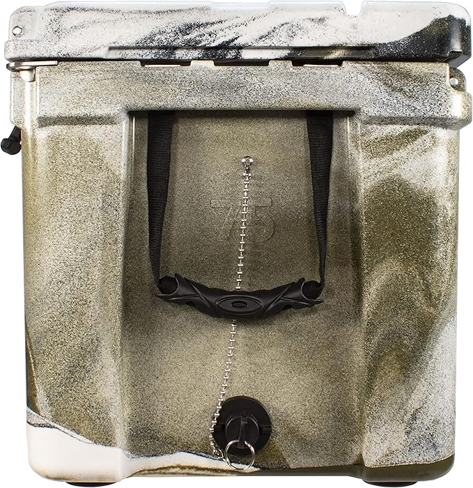 75 Camo Quart Ice Chest Heavy Duty High Performance Roto-Molded Commercial Grade Insulated Cooler