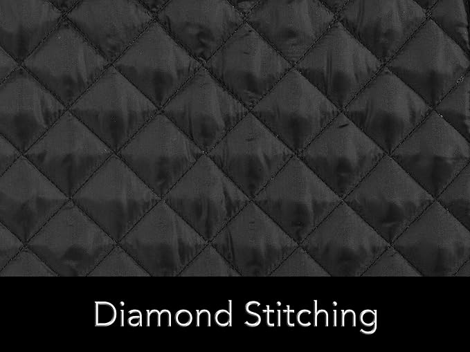 Covermates Keepsakes - Serveware Storage - Padded Protection - ID Window - Stain Resistant - Machine Washable - China Storage, Black